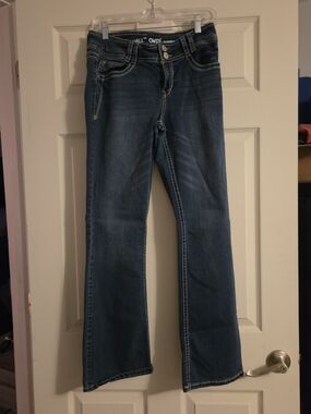 Wallflower Dark Blue Bootcut Jeans